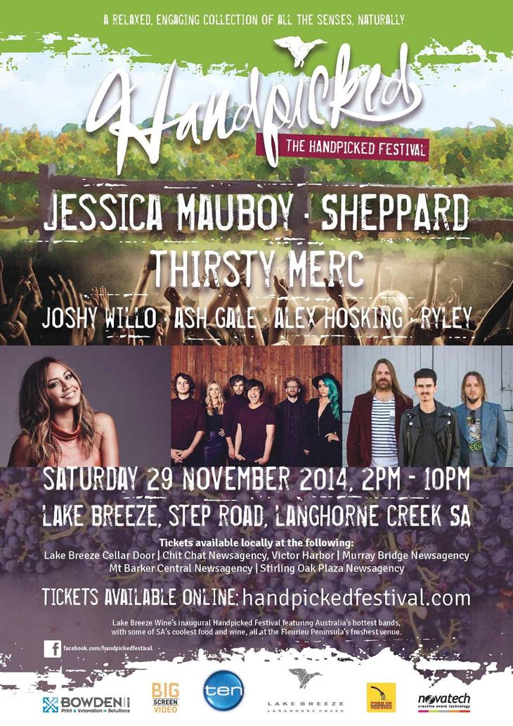 HANDPICKED FESTIVAL ~ LANGHORNE CREEK